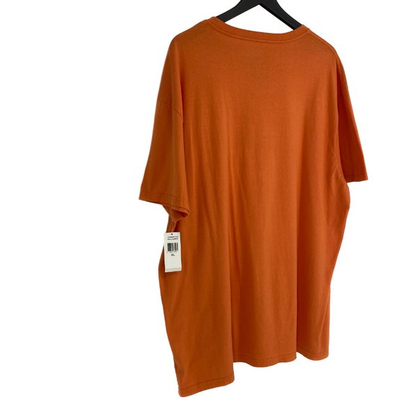 RALPH LAUREN Polo Jeans Co. 1967 Winged Foot Short Sleeve Orange T-Shirt Size XL - Picture 8 of 16